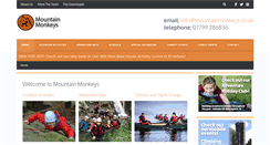 Desktop Screenshot of mountainmonkeys.co.uk